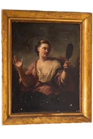 18th / 19th C Old Masters Oil on Canvas Portrait