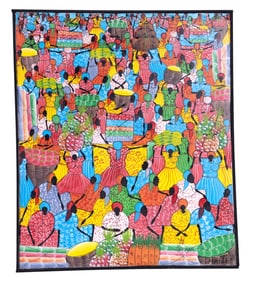 Jean Baptiste Blanchard (Haiti) Acrylic on Linen