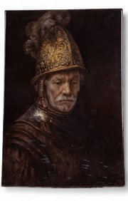 Graf von Henneberg Porcelain After Rembrandt