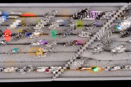 Sterling and Costume Rings