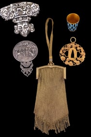 999 Mexican Silver Deity, Tsuba Replica, and More