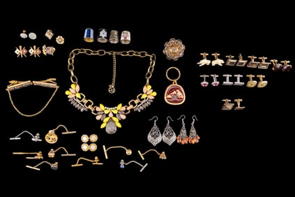 Vintage Cufflinks, Tie Tacks, Cub Scouts, & More