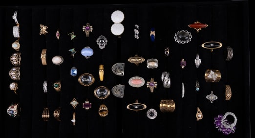 Designer and Costume Rings - Gold Filled, Plated