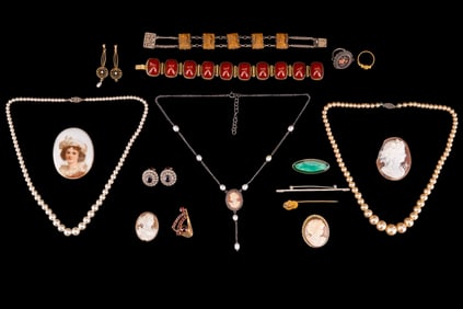 Victorian Estate Jewelry Group