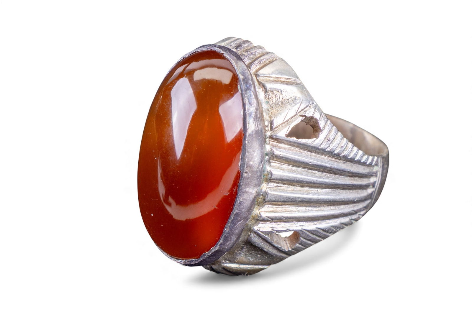 Early Vintage Amber Ring (1 of 7)