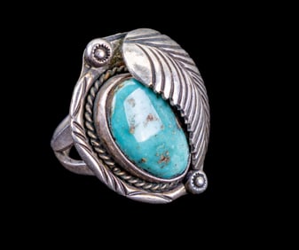 Sterling and Turquoise Ring