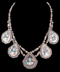 Early Bowie Native American Necklace