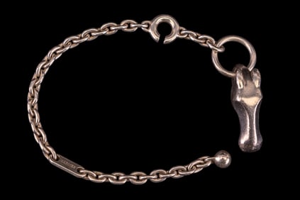 Hermes Sterling 'Gallop' Charm
