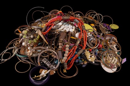 11lbs Craft Jewelry Bangles, Earrings, and More