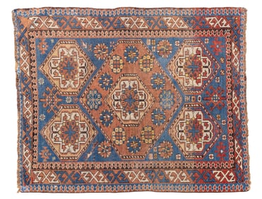 Antique Caucasian Rug