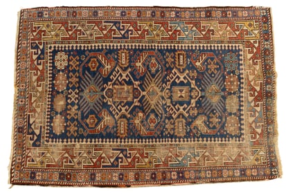 Antique Caucasian Rug