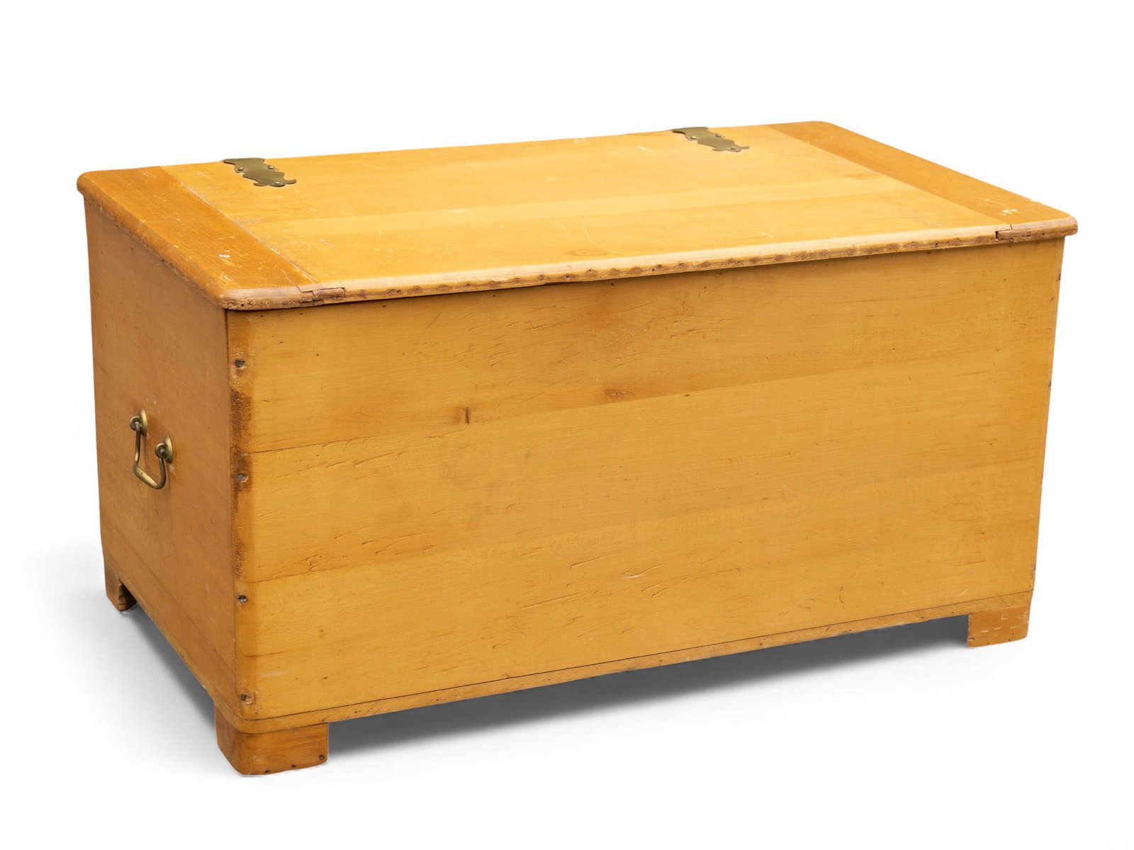 Softwood Storage Chest: Softwood storage chest measuring approx. 16" H x 30" W x 18" D.