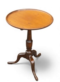 Period Queen Anne Candle Stand