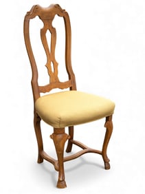 18th C Carved Side Chair