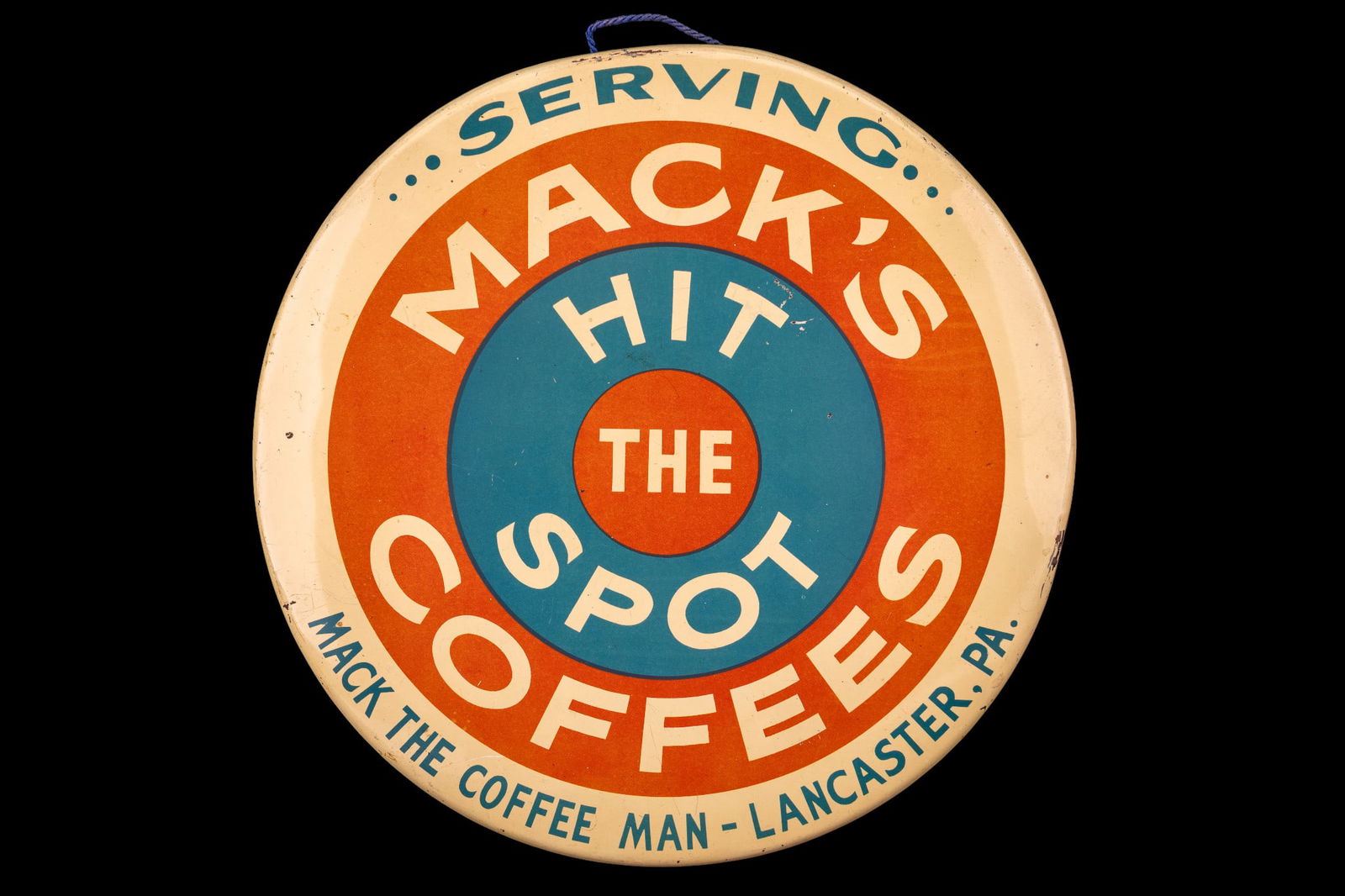 Vintage Mack's Coffees Sign Lancaster PA (1 of 5)