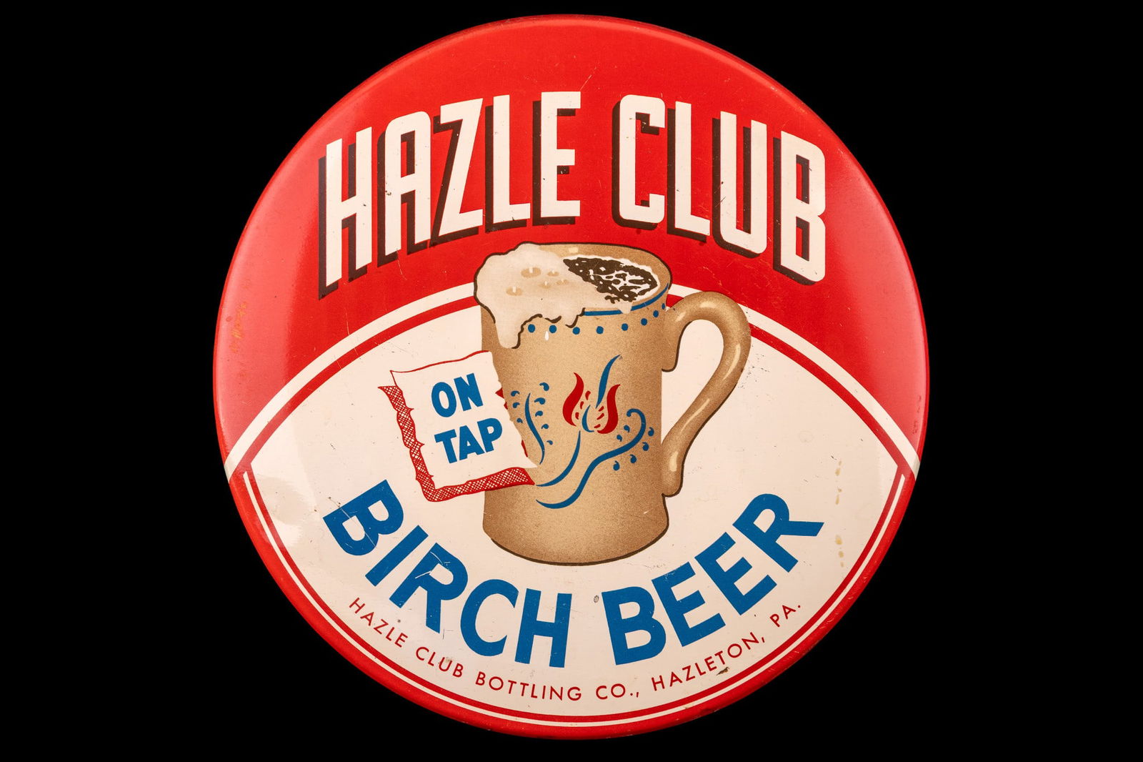 Hazle Club Birch Beer Sign, Hazleton Pa (1 of 4)