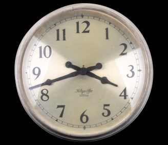 Holtzer Cabot Co. Industrial Wall Clock