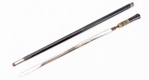 Antique Cane Sword