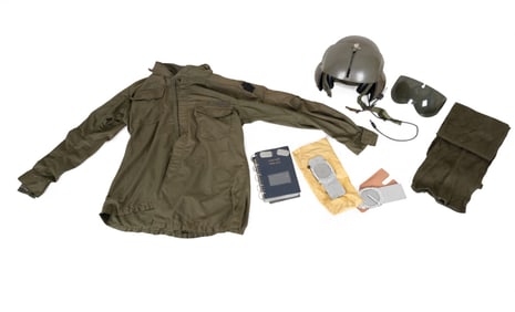 Vietnam U.S. Army Helicopter Pilot Helmet & More