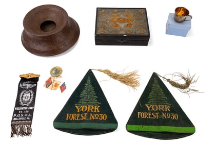 Web 925 Cup, Lebanon Tall Cedars Hats, Spittoon