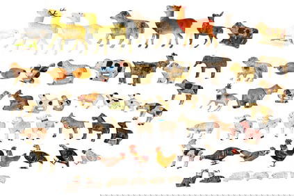 Lot of Vintage Animal Figures