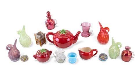 Art Glass & Pantry Parade Ceramic Tea Set
