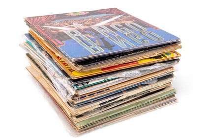 Vintage Music and Comedy Vinyl Records