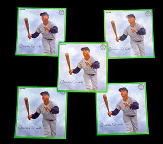 1962 Auravision Mickey Mantle Records (5)