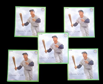 1962 Auravision Mickey Mantle Records (5)