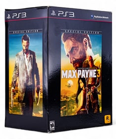 PlayStation 3 Max Payne 3 Resin Statuette NIB