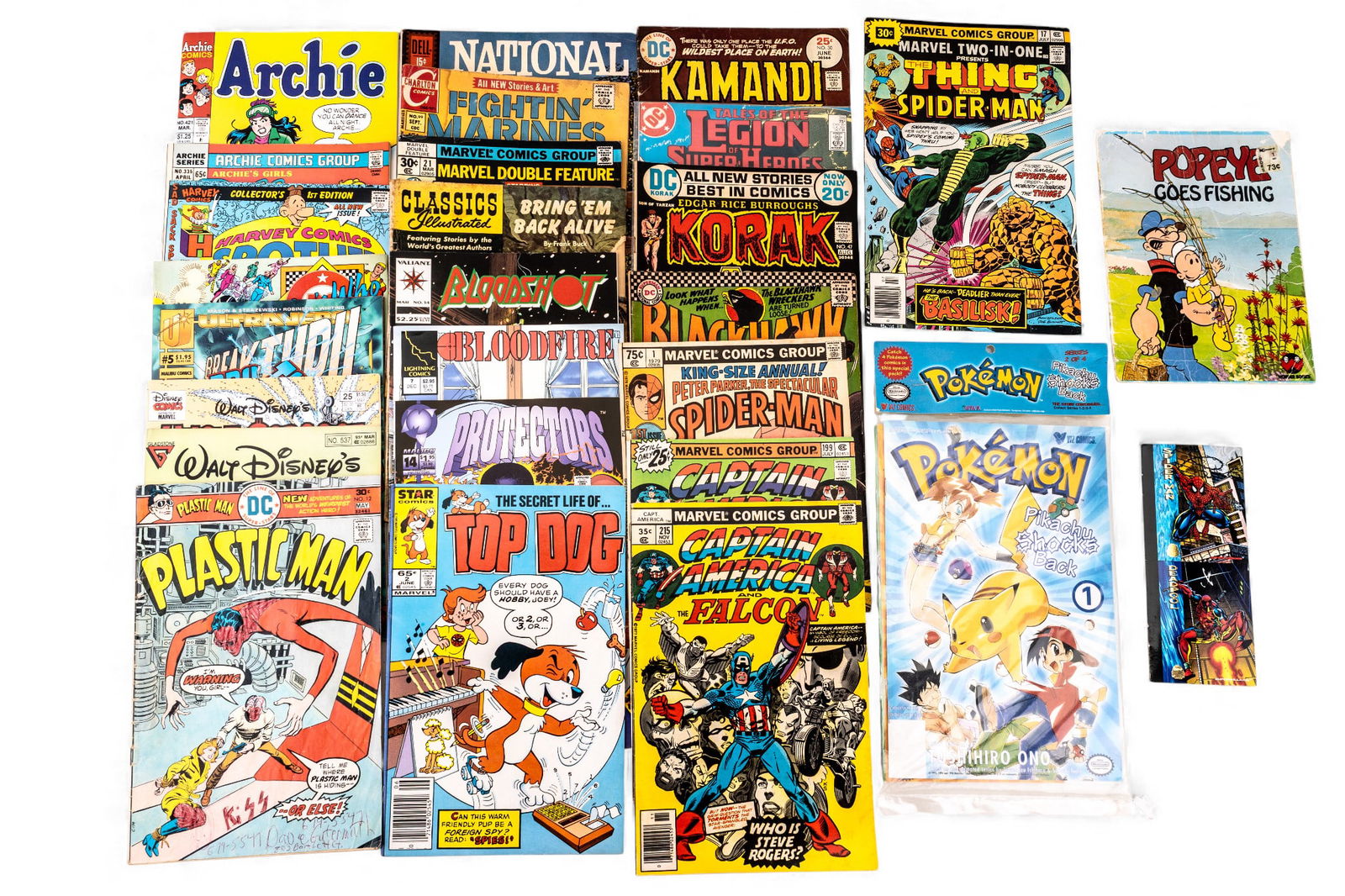 DC, Marvel, Dell & Pokemon Comic Books (1 of 10)