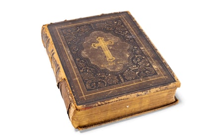 19th C Book The Life of The Blessed Virgin Mary