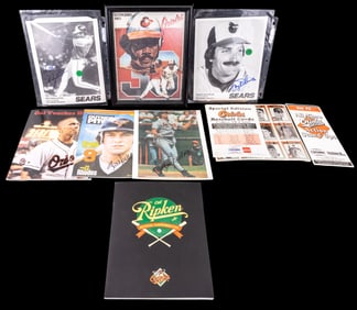 Orioles Baseball Related Ephemera