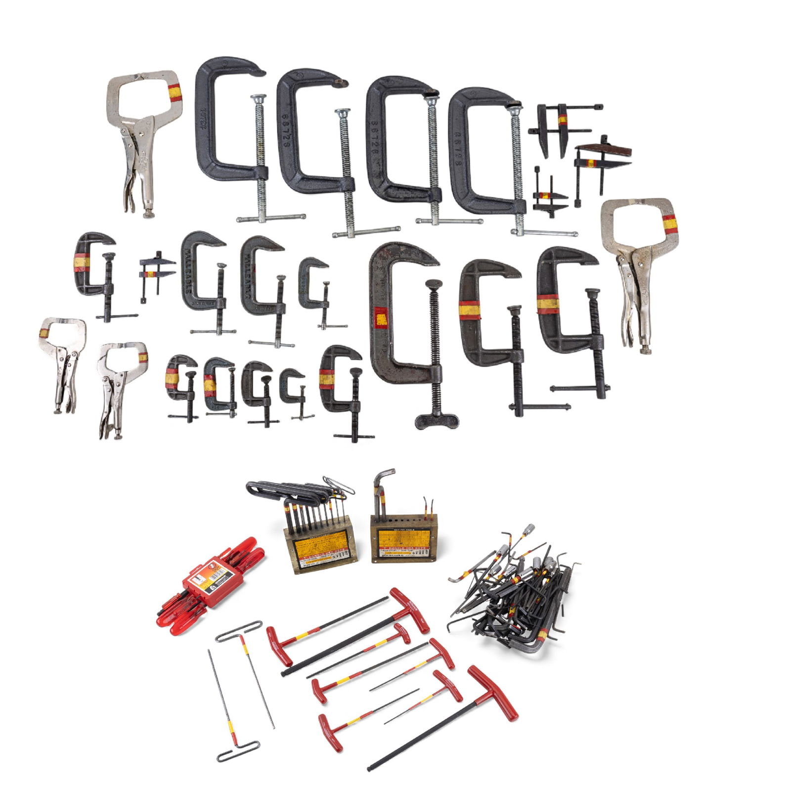 Craftsman C-Clamps, Eklind, and Bondhus Hex Keys (1 of 12)