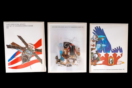 USPS Mint Set Commemorative Stamps 1974,76,77