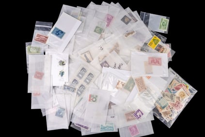 Early Vintage USPS Postage Stamps