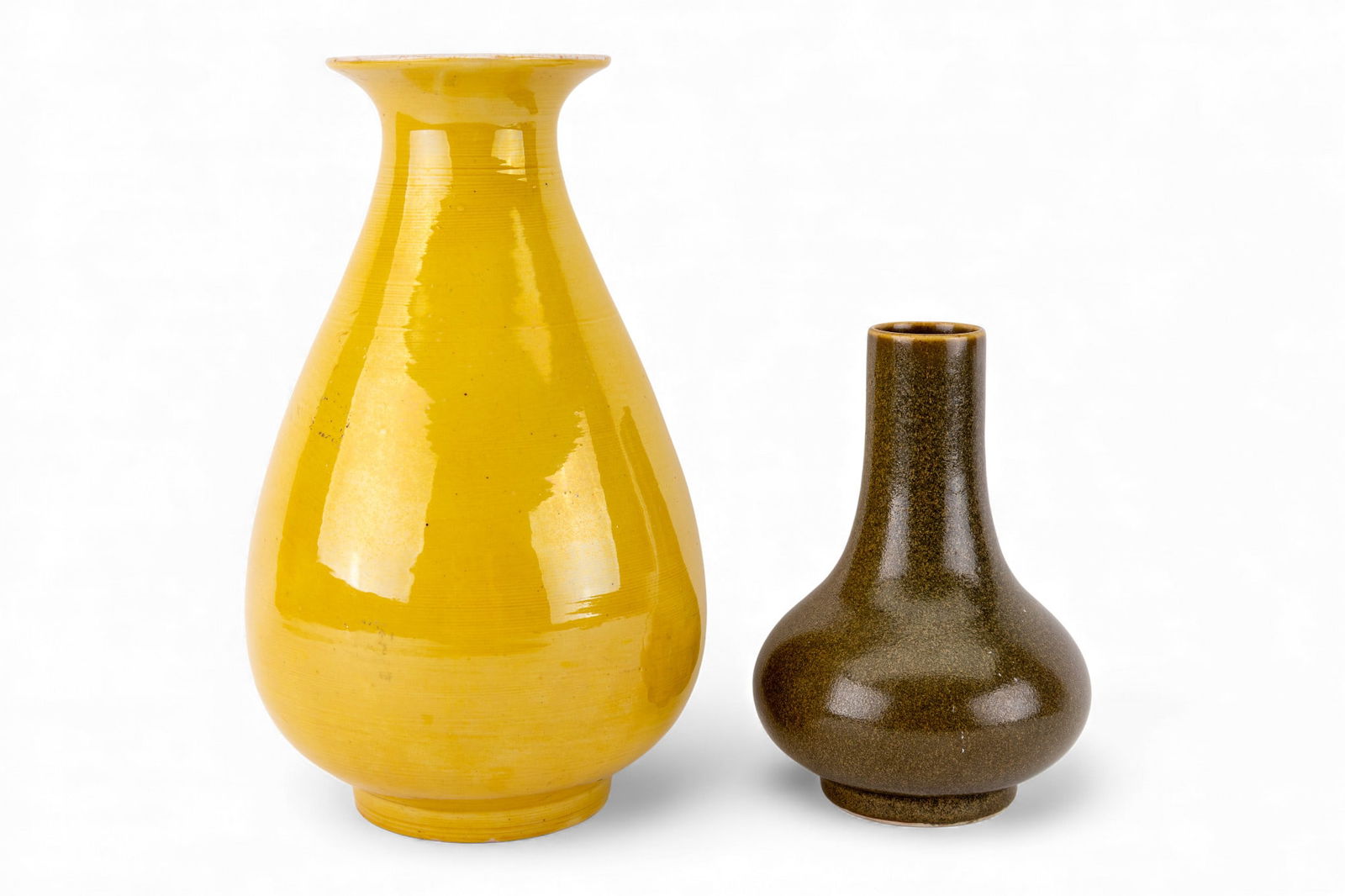 2 Asian Glazed Ceramic Vases (1 of 14)