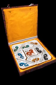 Chinese Republic Porcelain Hors D'oeuvres Dishes