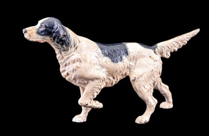 Cast Iron Hunting Dog Doorstop