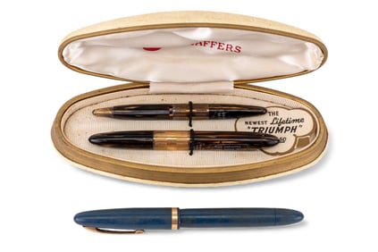 Sheaffer Cadet and Triumph Fountain Pens