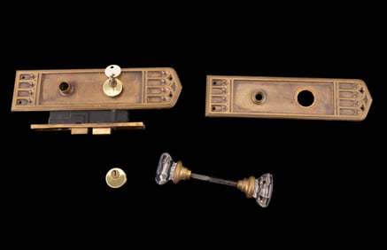 Antique Victorian Bronze Door Hardware