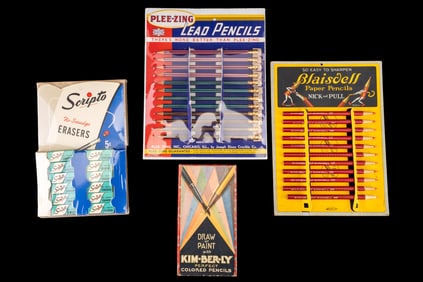 Vintage Pencil Sets, NOS