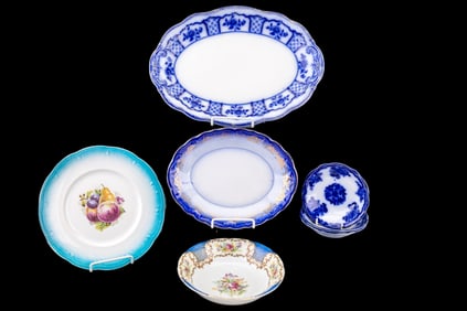 Antique & Vintage Porcelain Plates & Bowls
