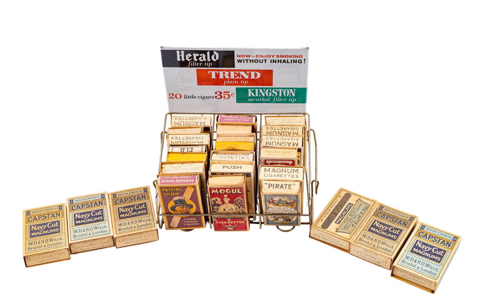 Tobacco Store Counter Display, Vintage Cigarettes (1 of 8)