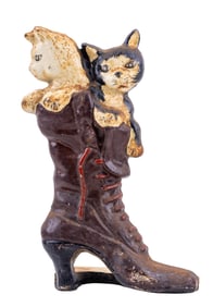 Vintage Cast Iron Door Stop