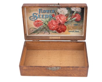 D.M. Ferry & Co. Choice Flower Seeds Display Box