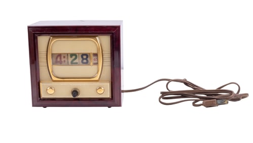 Tele-Vision Electric flip Clock