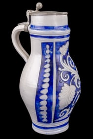 Salt-Glazed Stoneware Stein