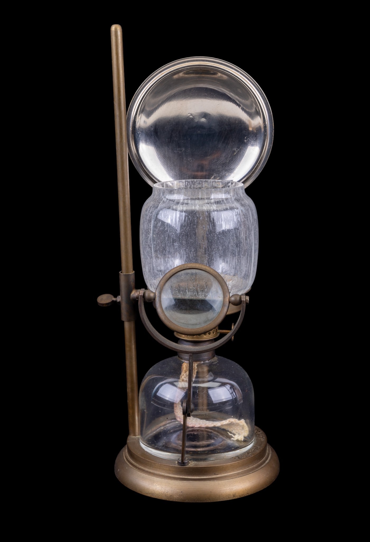 Antique Microscope Lamp by Negoni London (1 of 10)