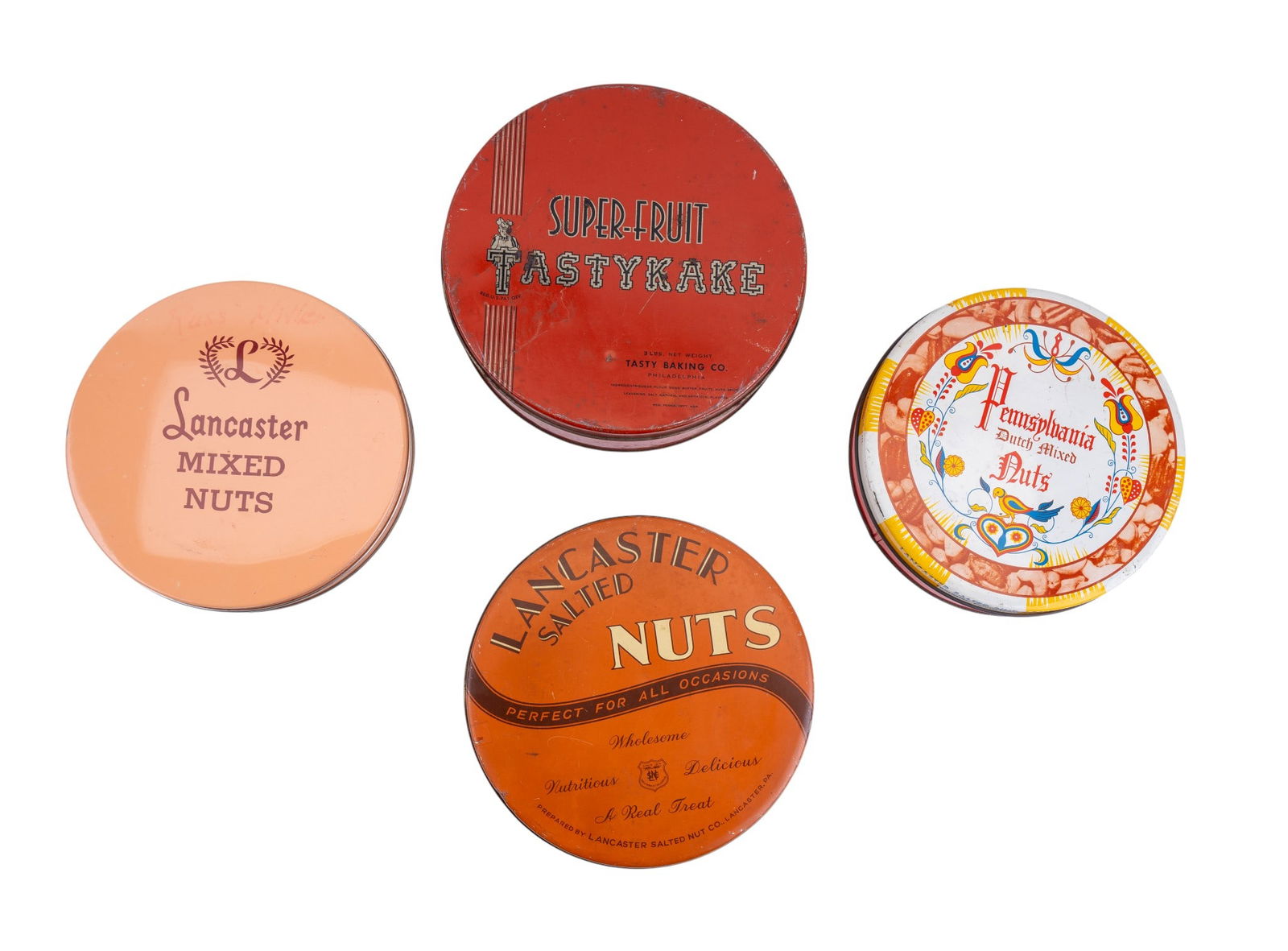 Early Advertising Tins for Tastycake + PA Nuts (1 of 7)
